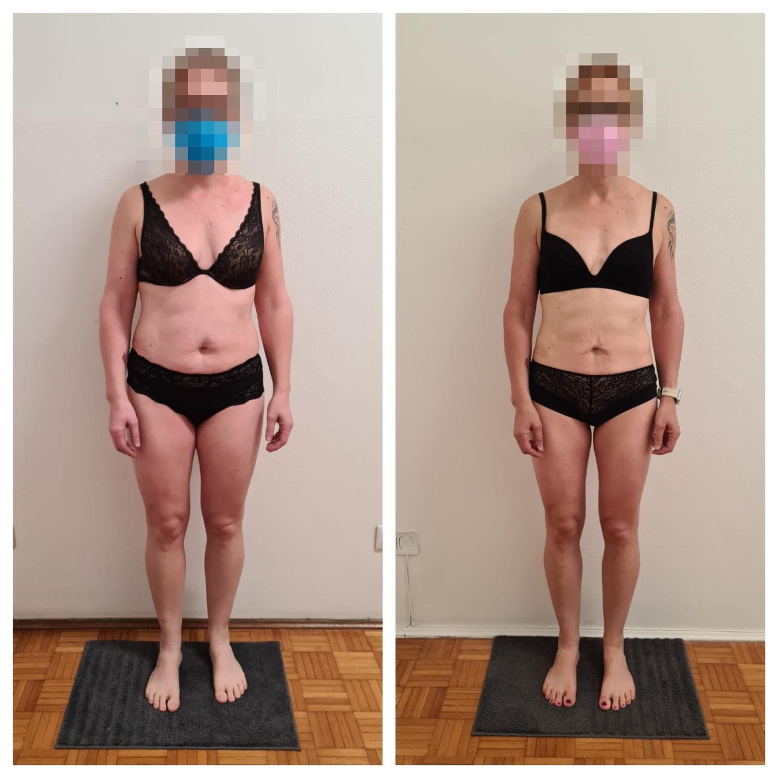 Prima e dopo 2, percorso TEN Nutrizione